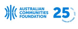 Australian Communities Foundation
